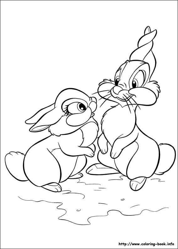 Bambi 2 coloring picture